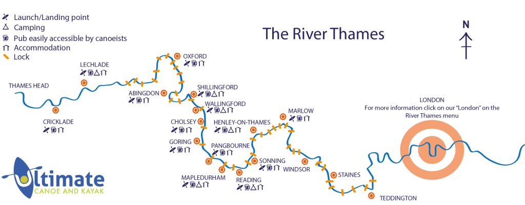 River Thames Canoeing