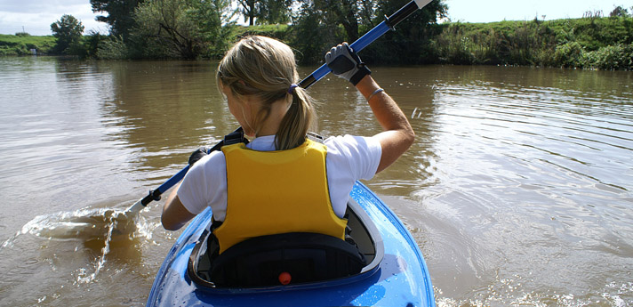 kayaking