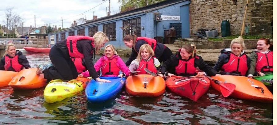 canoeing hen parties